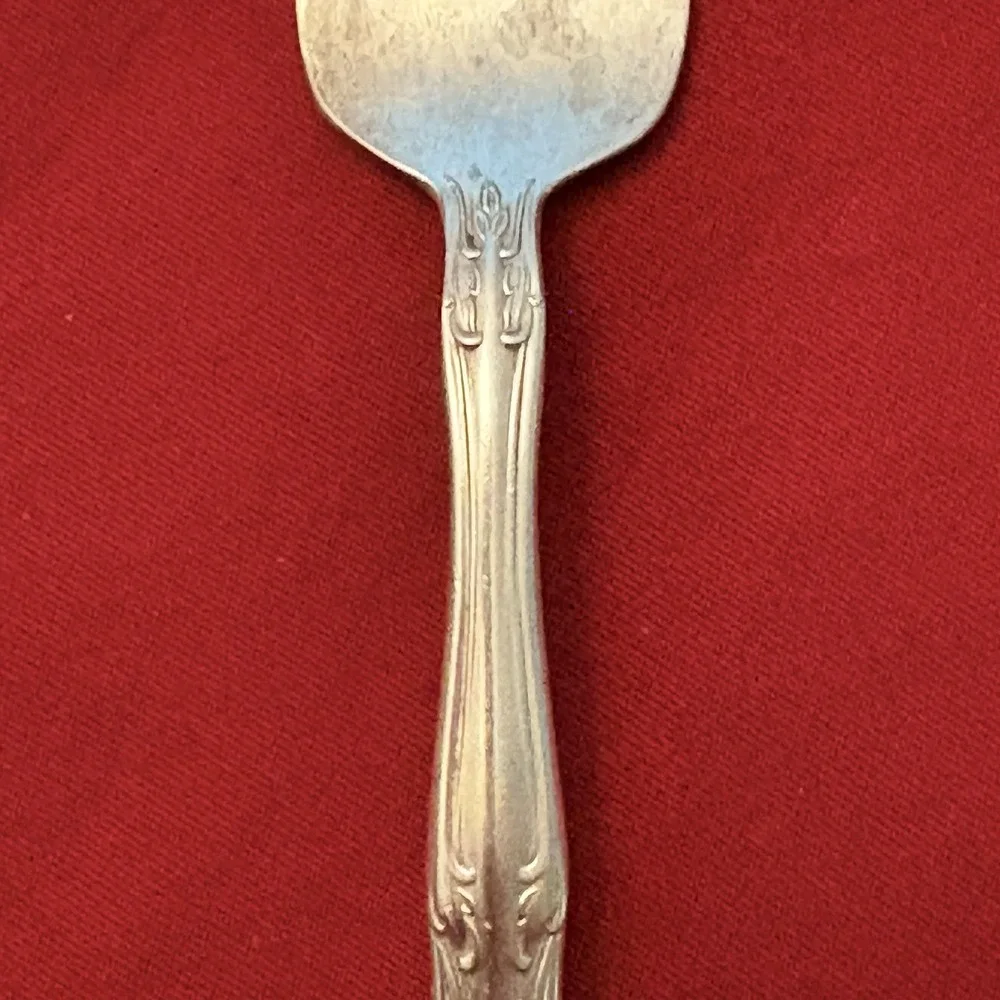 Vintage Alvin Chateau Rose Sterling Silver Baby Fork 4 1/8